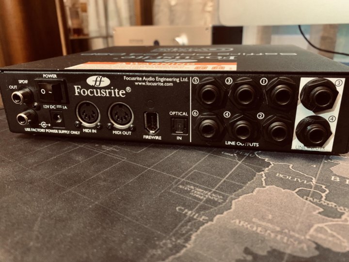 Звуковая карта focusrite saffire pro 24