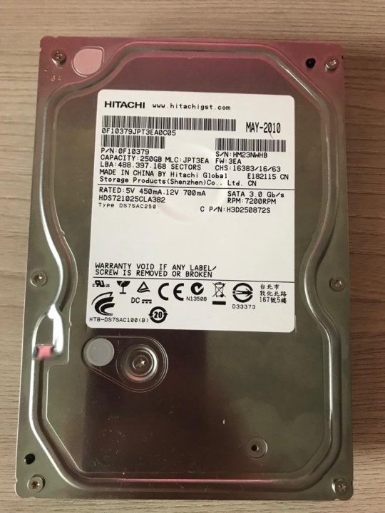 Диск 250. Жёсткий диск HDD 250 GB Hitachi. Hitachi жесткий диск 250гб. HDD Hitachi 250gb. Жёсткий диск Hitachi 250gb для ПК.