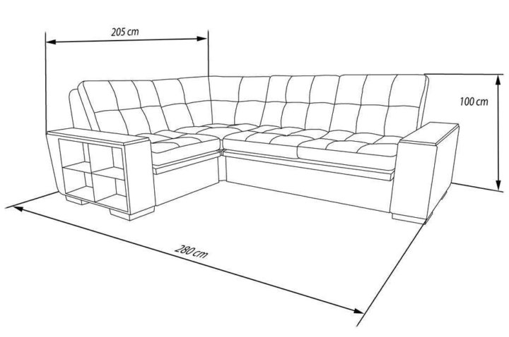 Как правильно мерить диван