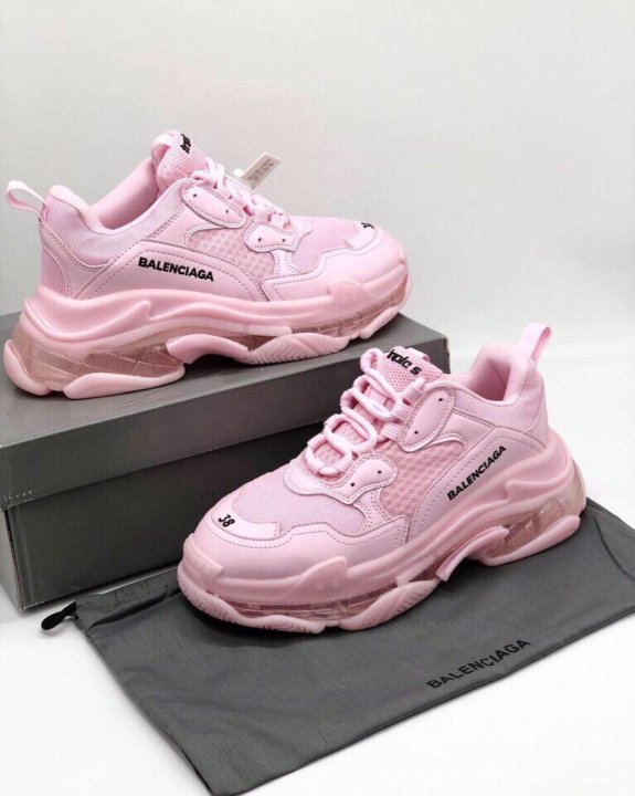 Кроссовки Balenciaga Triple s Pink