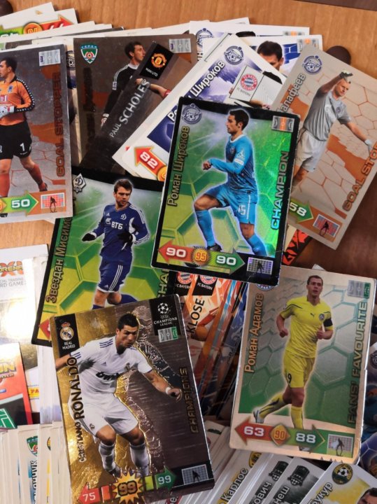 коллекция Футбол Карточки Календари Наклейки вкладыши оценка - Монеты России и С