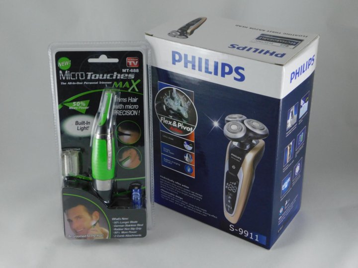 Philips s9151 Series 9000 с триммером для носа и ушей. Леомакс рейдер - электробритва три в одном. Филипс вращающаяся