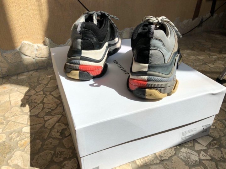 Balenciaga Triple s Grey 012 серые