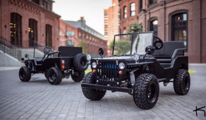 Электромобиль Jeep Willys