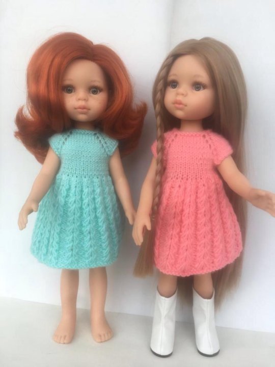 Одежда для куклы Паола Рейна 32 см/Платье для куклы Paola Reina