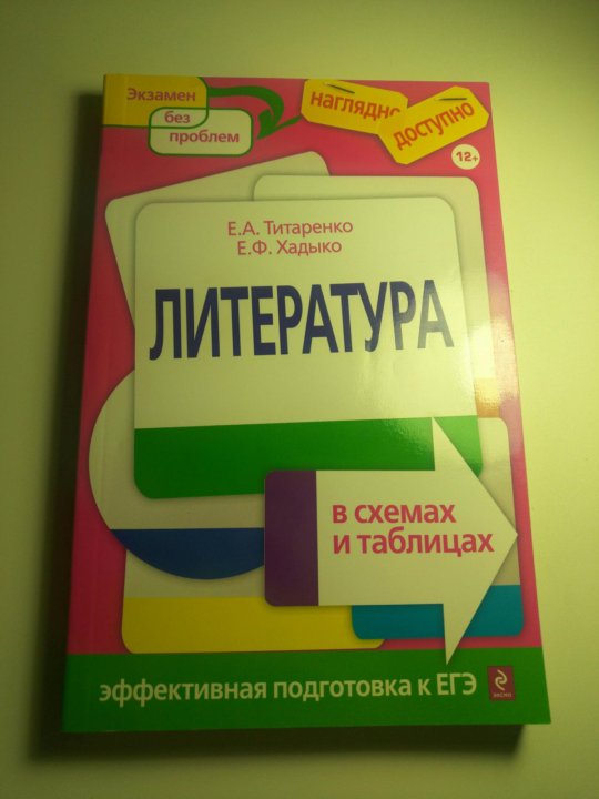 Литература в схемах и таблицах е а титаренко и е ф хадыко