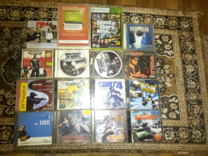 Продать диски с играми