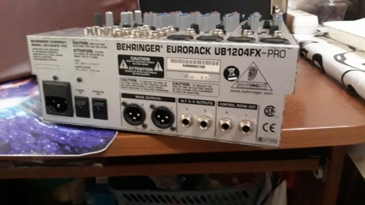 Behringer eurorack ub1204fx pro схема