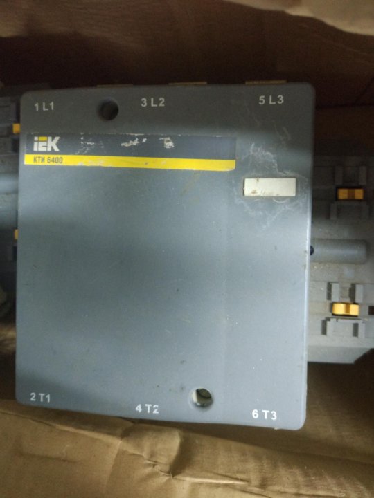 Контактор КТИ-6400 400А 230В /АС3 IEK – купить в Магнитогорске, цена 14 ...