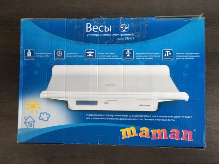 Авито весы электронные. Весы maman для новорожденных DB 61