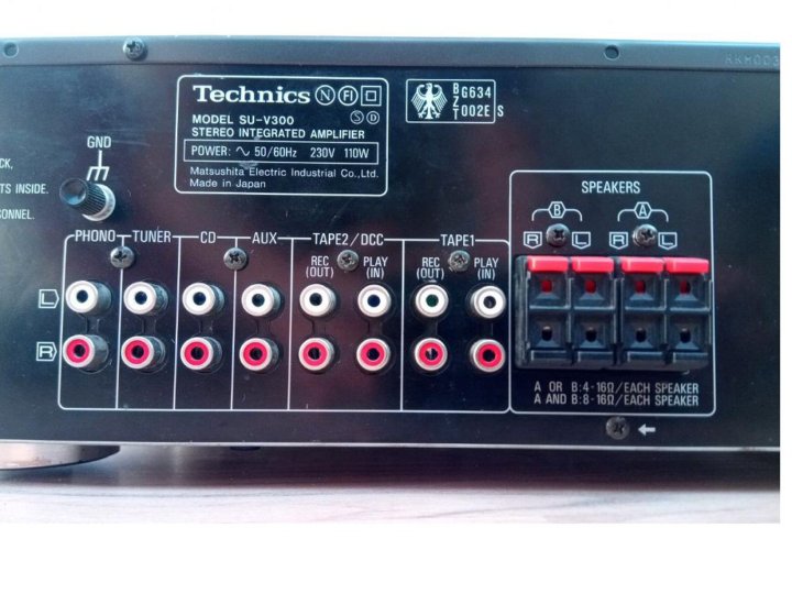 Technics su v300 схема