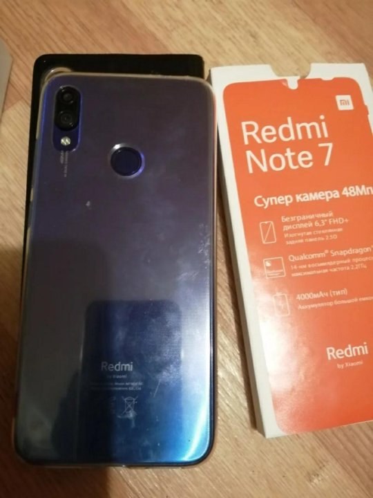 Redmi note 7 нет изображения