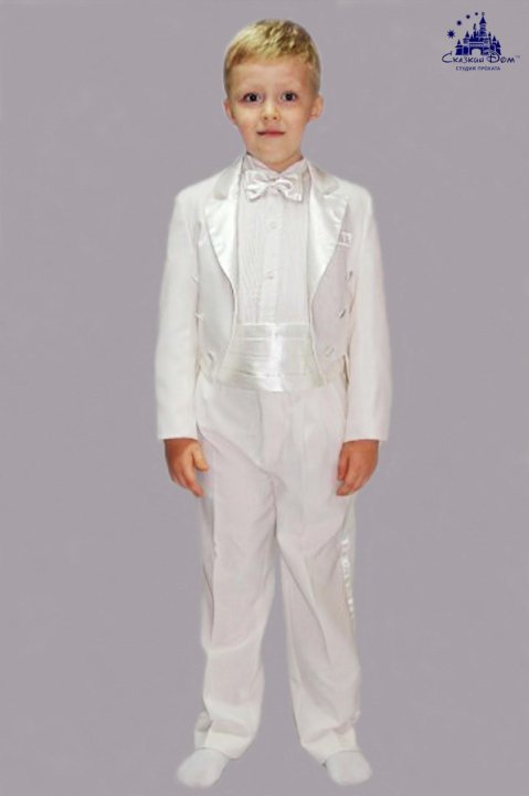 Детский белый костюм