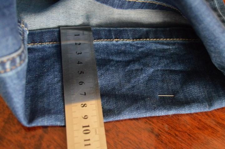 Подшить джинсы вручную без машинки пошаговое