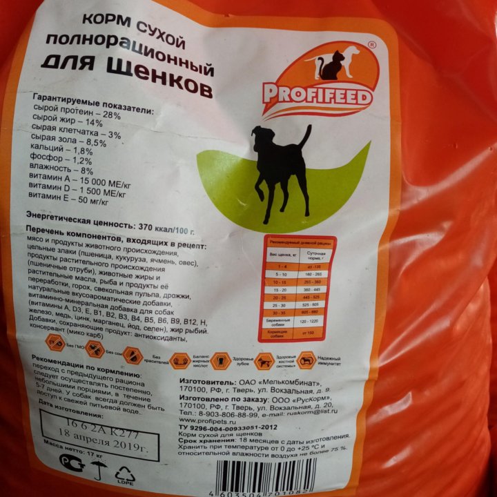 Корм для собак рекомендации. Тверской мелькомбинат собачий корм. мелькомбинат тверь корма для собак. для самых преданных корм для собак. профкорм корма.