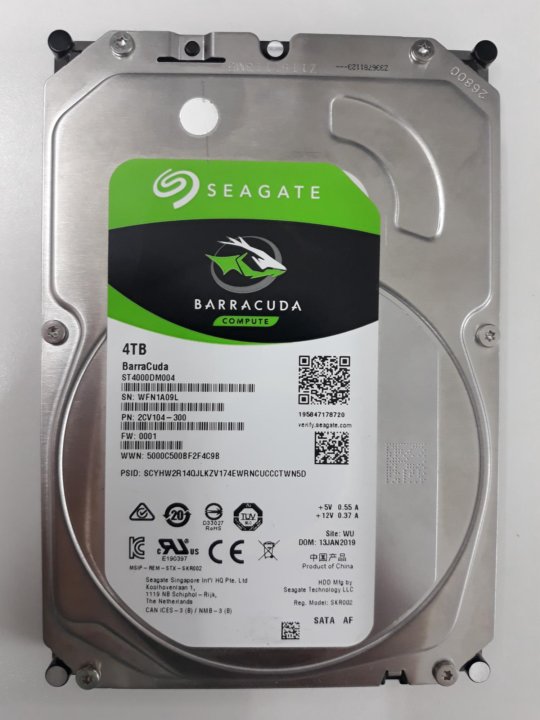 4 ТБ жесткий диск Seagate Barracuda [st4000dm004]. St4000dm004.