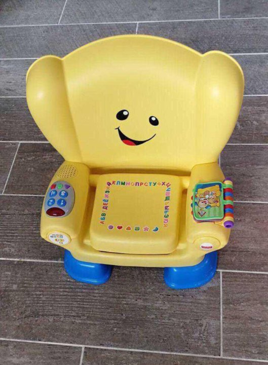 Fisher price стульчик смейся и учись