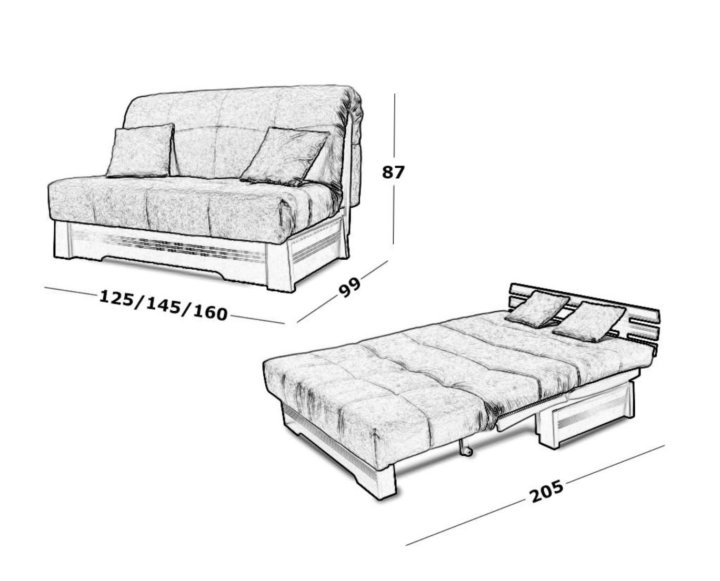 Диван аккордеон своими руками чертежи и схемы