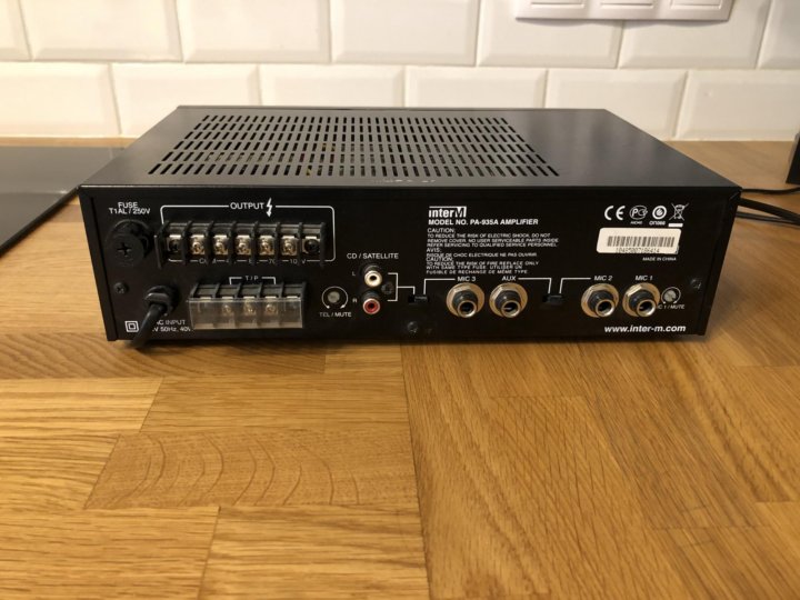 Pa 935a amplifier схема