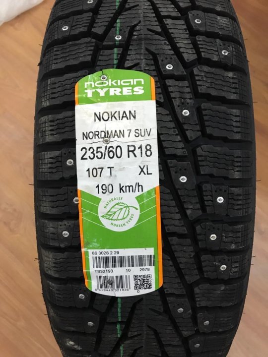 Nokian nordman 7 suv 100t