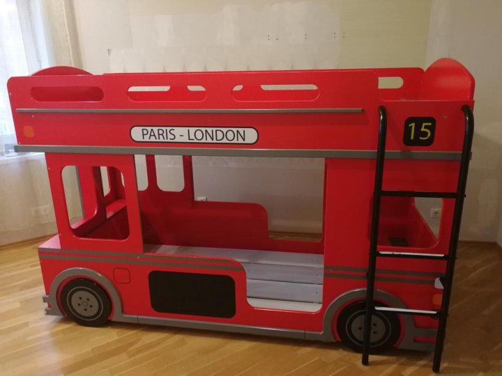 кровать двухъярусная london bus