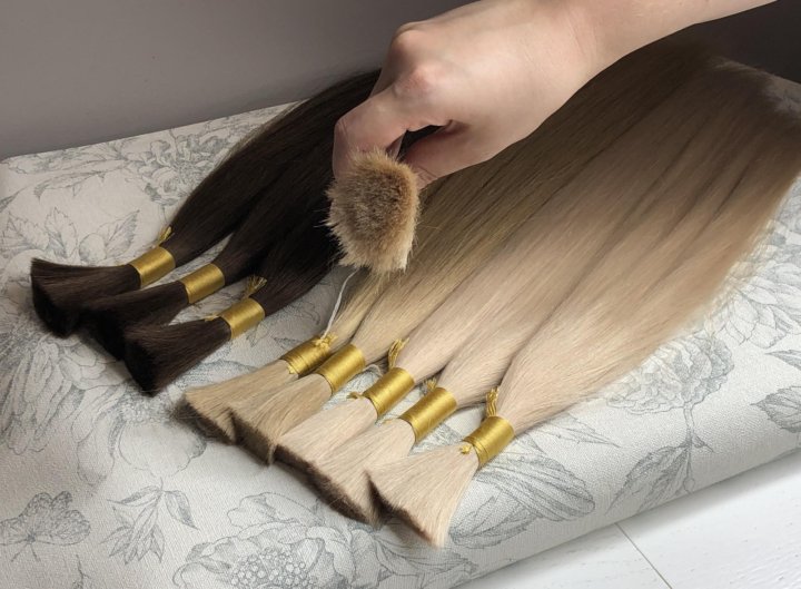 Как из среза сделать ленты для наращивания волос из среза