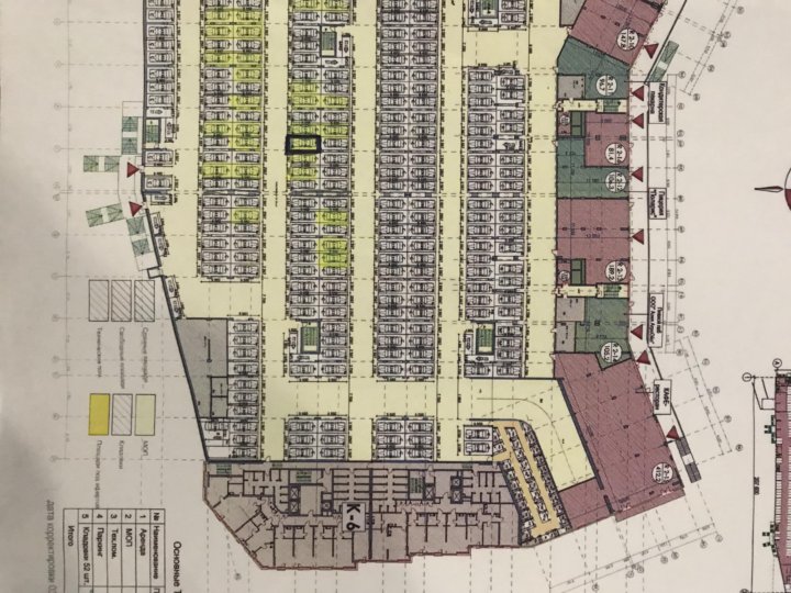 Схема паркинга жк 1147