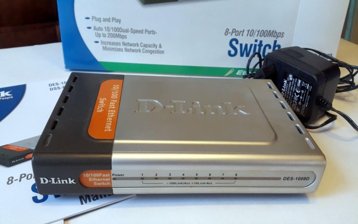 D link des 1008d. Коммутатор d-link des-1008d.