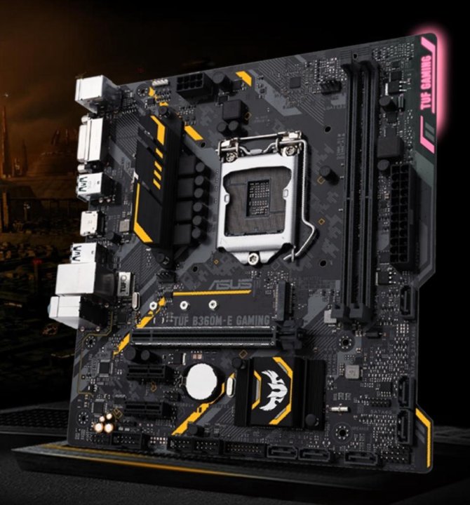 Asus tuf b360. ASUS TUF b360m-e Gaming. Материнская плата LGA 1151-v2 ASUS. Материнская плата TUF b360m-e Gaming. ASUS TUF b360m-e Gaming ddr4.