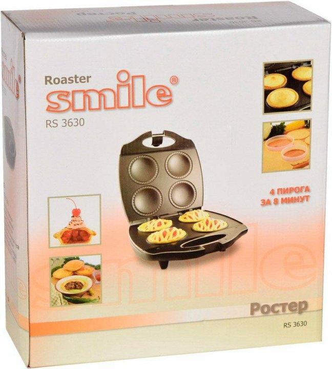 Рецепт теста для smile rs 3630