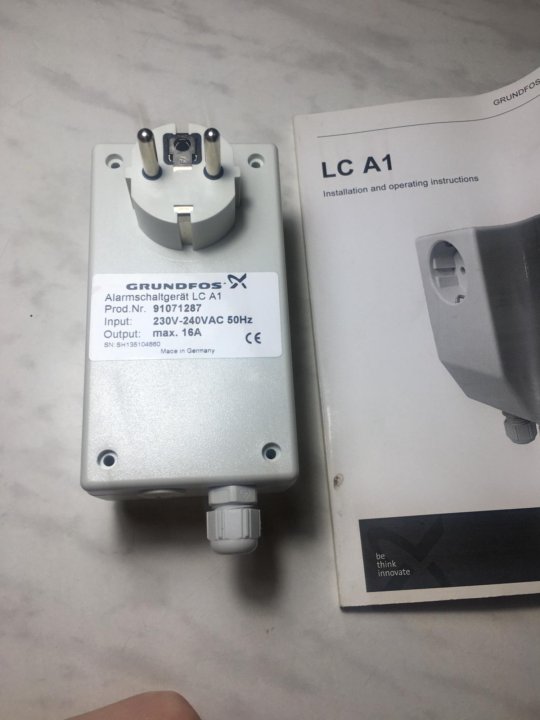 Lc a1. Alarmschaltgerat LC a1 Grundfos. Grundfos 'x Alarmschaltgerät LC a1. Прибор управления аварийной сигнализации LC а1. Аварийная сигнализация Грюндфос ЛЦ а1.
