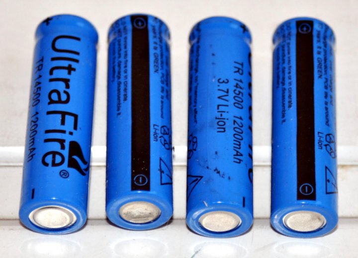 Аккумулятор тр. ULTRAFIRE tr 14500 1200mah. Батарея tr-20.