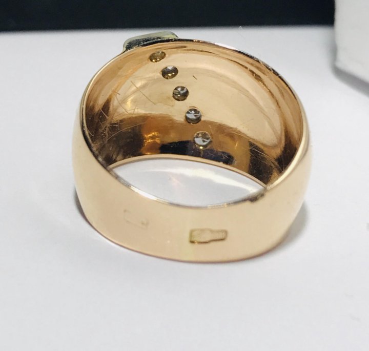 Обручальное кольцо чалма
