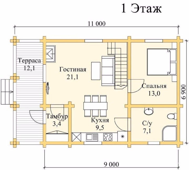 Планировки домов из бревна Неактивно