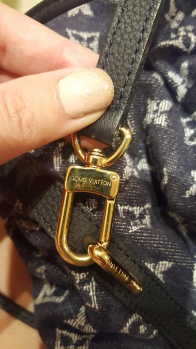 Louis Vuitton Grand Bleu Monogram Denim Noefull MM Bag - Yoogi's