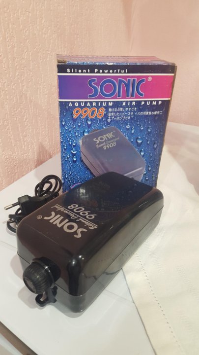 Компрессор аквариумный sonic 9908 – купить в Москве, цена 500 руб ...