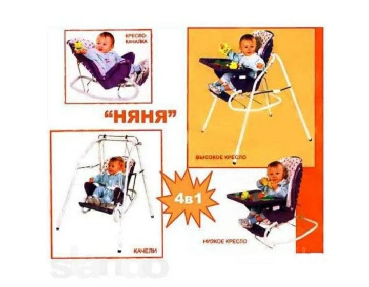 Большая няня 4. Стульчик 3 в 1 няня. Стульчик трансформер 4в1. Детское кресло трансформер няня. Кресло няня 4 в 1 инструкция.