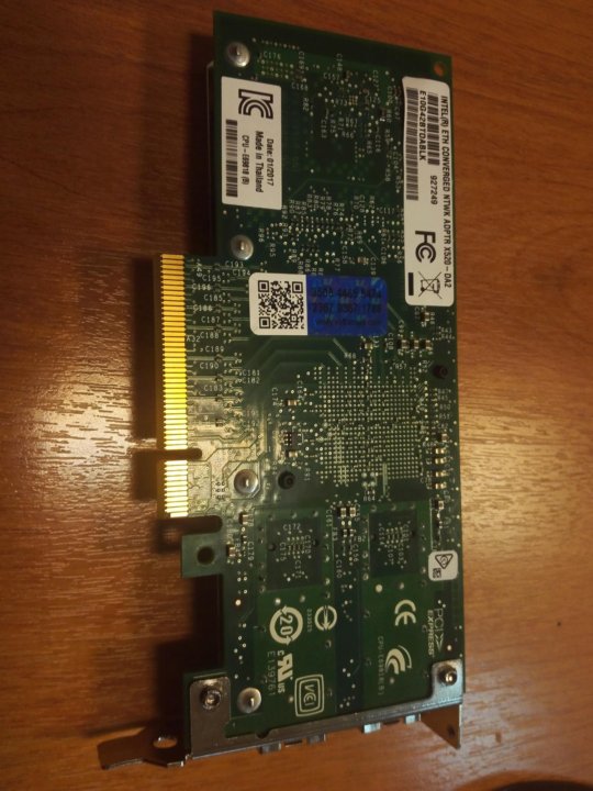 Сетевая карта intel x520 da2