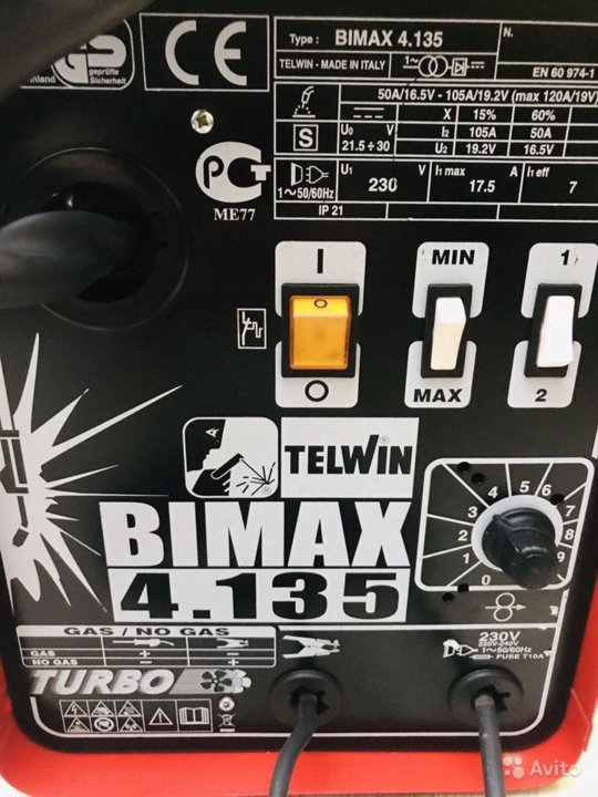 Telwin bimax 132 схема