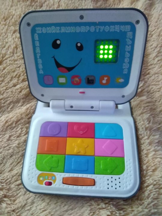 Столик fisher price ноутбук