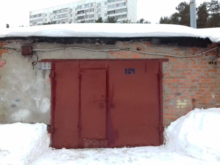 Видный гараж. Видный гараж