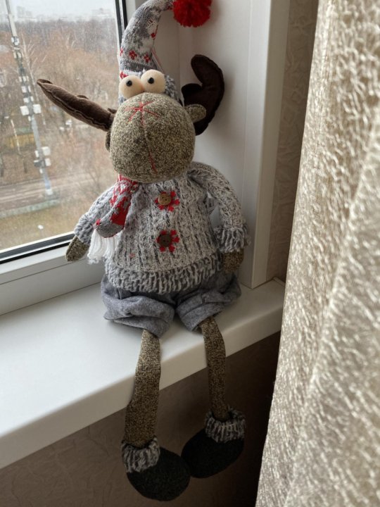 Новогодний Олень Игрушка Новогодний Олень Игрушка