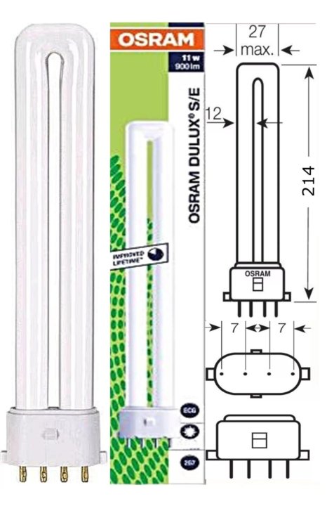 Лампа osram dulux s e. Лампа Dulux s/e 11w/840 2g7 Osram. Лампа Osram Dulux s 11w/840. Osram Dulux s/e 11w/900lm. Osram Dulux s11w 21-840.