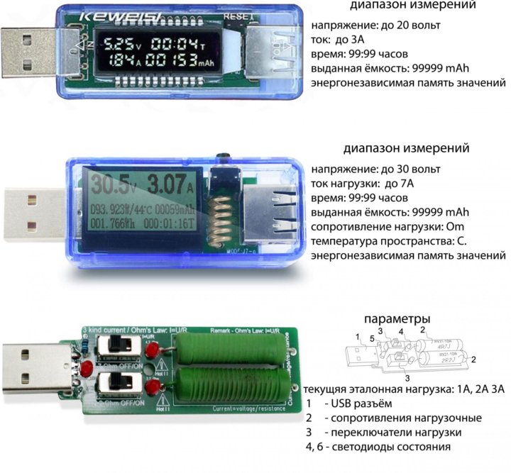 Keweisi usb тестер схема - 90 фото