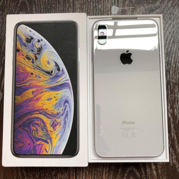 Xs max silver фото