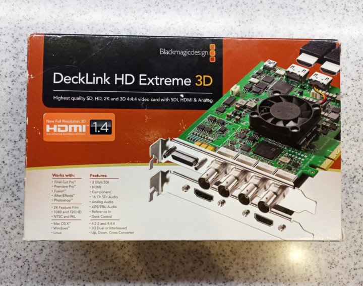 Decklink hd sale extreme 3d