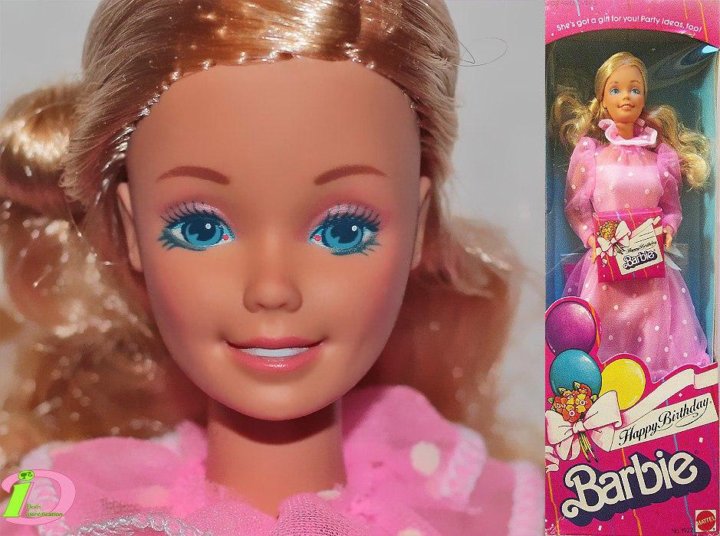 barbie happy birthday 1983