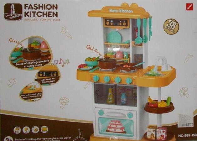 Fashion kitchen детская кухня 36 предметов