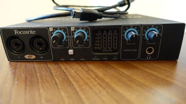 Звуковая карта focusrite saffire pro 40