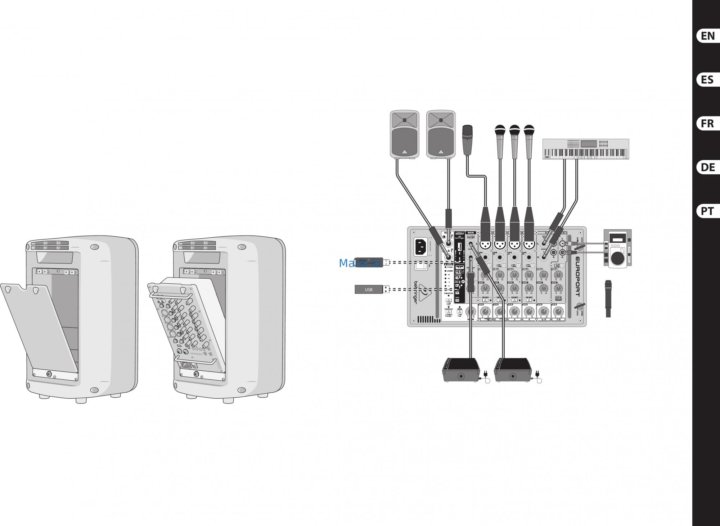 Behringer europort eps500mp3 схема